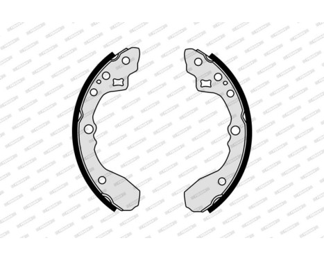 Brake Shoe Set PREMIER FSB609 Ferodo, Image 2