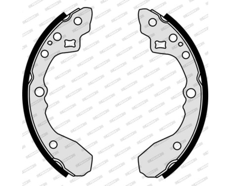Brake Shoe Set PREMIER FSB609 Ferodo, Image 3