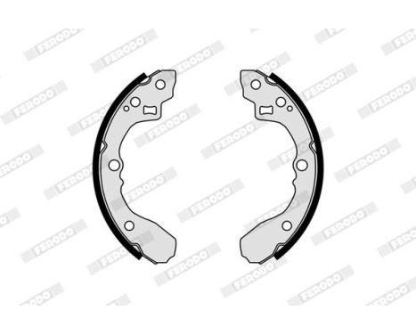 Brake Shoe Set PREMIER FSB612 Ferodo, Image 2