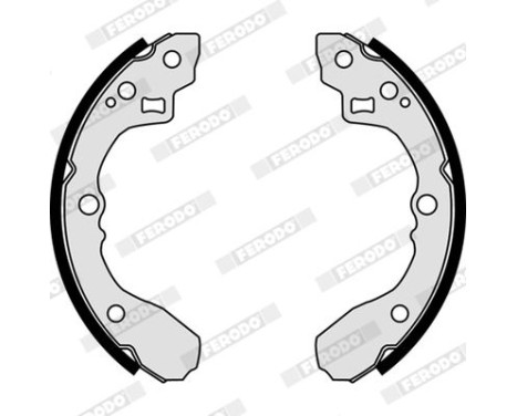 Brake Shoe Set PREMIER FSB612 Ferodo, Image 3