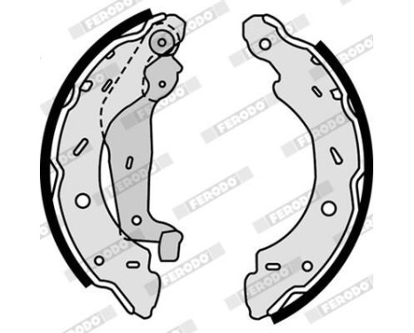 Brake Shoe Set PREMIER FSB614 Ferodo, Image 3