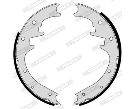 Brake Shoe Set PREMIER FSB620 Ferodo, Image 3