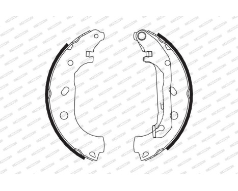 Brake Shoe Set PREMIER FSB648 Ferodo, Image 2
