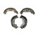 Brake Shoe Set PREMIER FSB682 Ferodo
