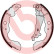 Brake shoe set S 68 546 Brembo