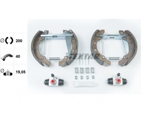 Brake Shoe Set Shoe Kit Pro