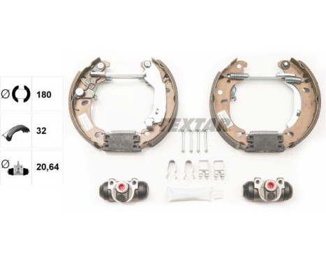 Brake Shoe Set Shoe Kit Pro