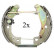 Brake Shoe Set SMARTKIT 111402 ABS, Thumbnail 2