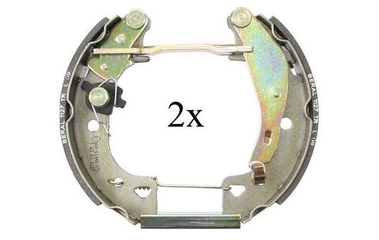 Brake Shoe Set SMARTKIT 111402 ABS, Image 2