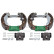 Brake Shoe Set SMARTKIT 111402 ABS, Thumbnail 3