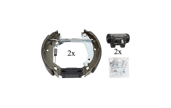 Brake Shoe Set SMARTKIT 111405 ABS, Image 2