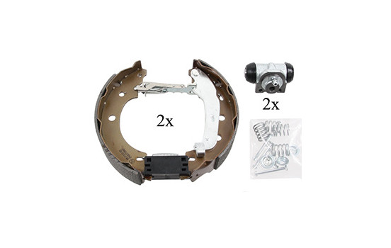 Brake Shoe Set SMARTKIT 111414 ABS, Image 2