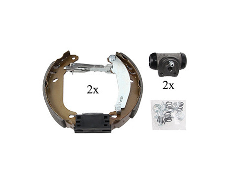 Brake Shoe Set SMARTKIT 111415 ABS, Image 2