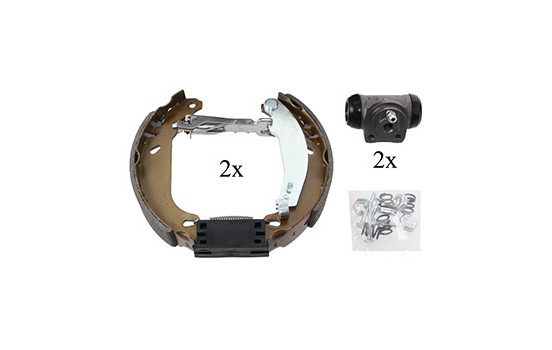 Brake Shoe Set SMARTKIT 111415 ABS, Image 2