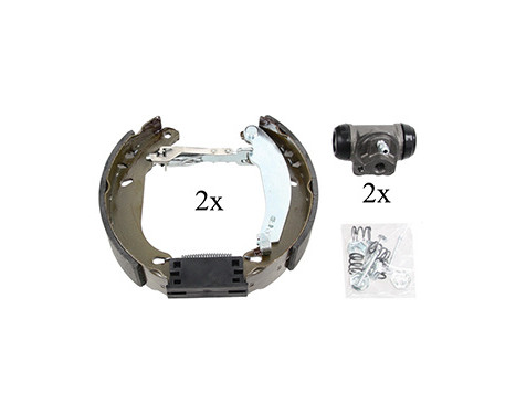 Brake Shoe Set SMARTKIT 111416 ABS, Image 2