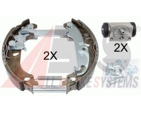 Brake Shoe Set SMARTKIT 111426 ABS, Image 2
