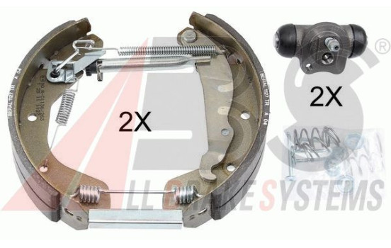 Brake Shoe Set SMARTKIT 111433 ABS, Image 2