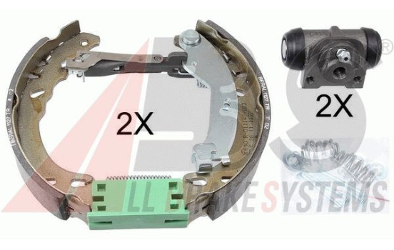 Brake Shoe Set SMARTKIT 111437 ABS, Image 2