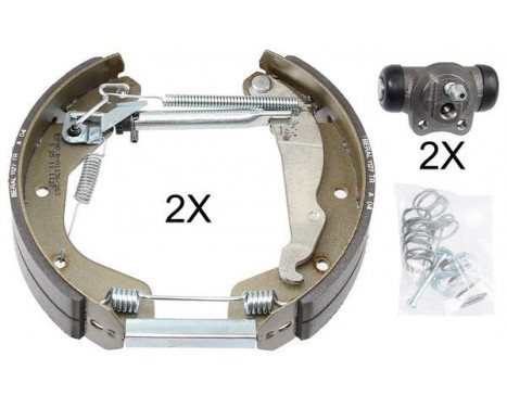 Brake Shoe Set SMARTKIT 111445 ABS, Image 2