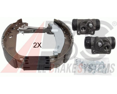 Brake Shoe Set SMARTKIT 111453 ABS, Image 2