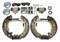 Brake Shoe Set Superkit GSK1063 TRW