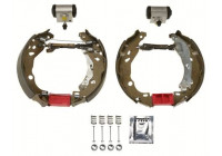 Brake Shoe Set Superkit GSK1228 TRW