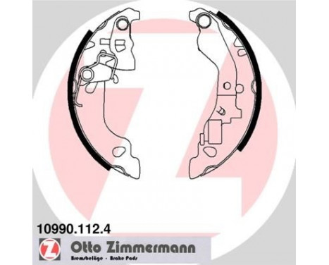 Brake Shoe Set, Image 2