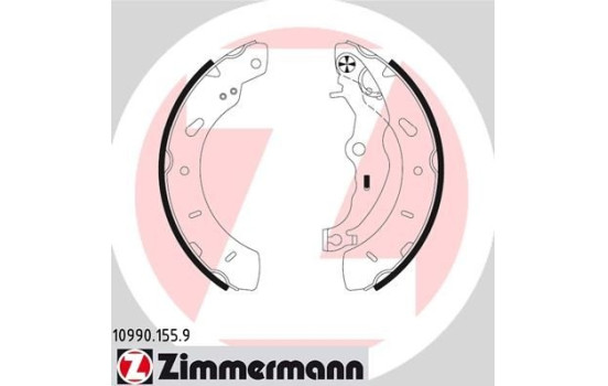 Brake Shoe Set, Image 2