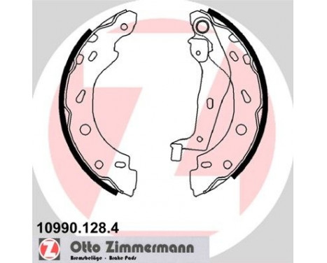 Brake Shoe Set, Image 2