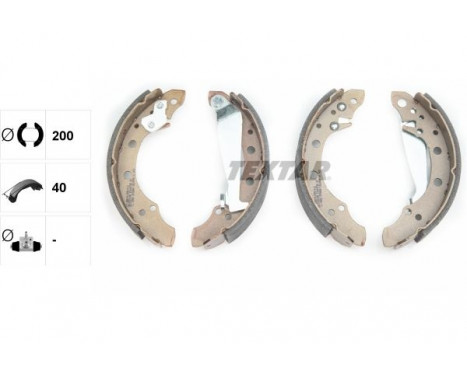 Brake Shoe Set, Image 3