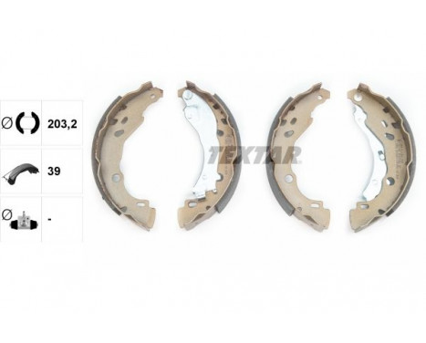 Brake Shoe Set, Image 2