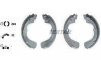 Brake shoe set