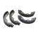 Brake shoe set