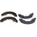 Brake shoe set