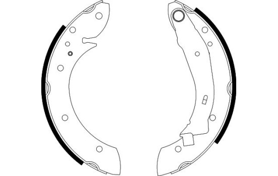 Brake Shoe Set, Image 2
