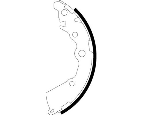 Brake Shoe Set, Image 2