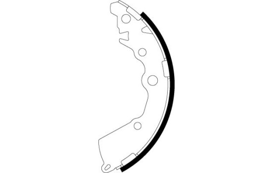 Brake Shoe Set, Image 2