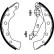 Brake Shoe Set, Thumbnail 2