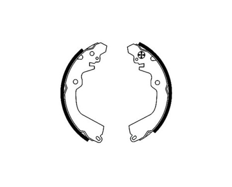 Brake Shoe Set, Image 2