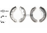 Brake shoe set