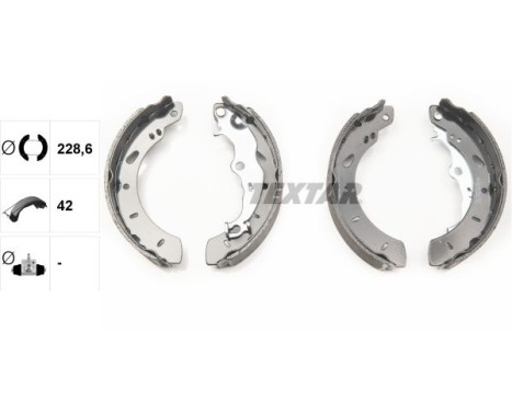 Brake shoe set