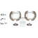 Brake shoe set