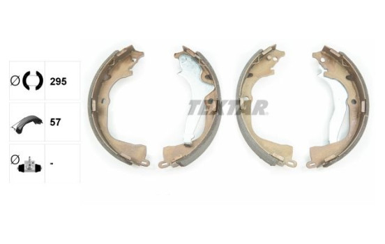 Brake shoe set