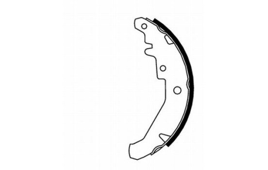 Brake Shoe Set, Image 2