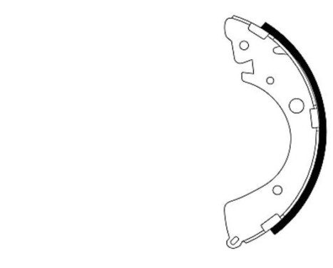 Brake Shoe Set, Image 2