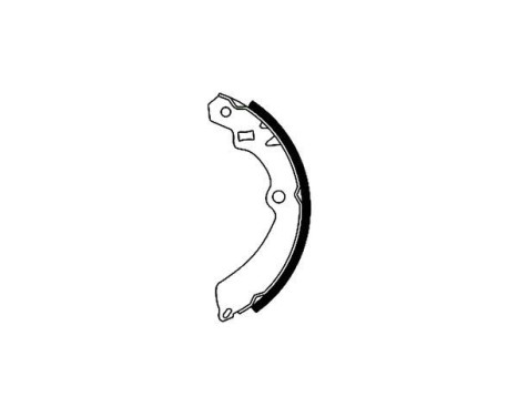 Brake Shoe Set, Image 2