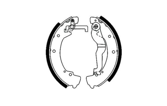 Brake Shoe Set, Image 2