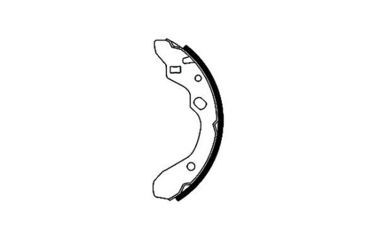 Brake Shoe Set, Image 2
