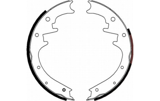 Brake Shoe Set, Image 2