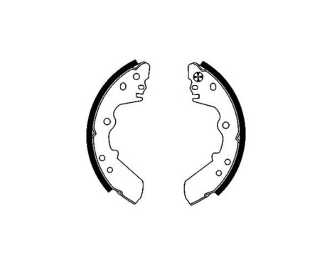 Brake Shoe Set, Image 2